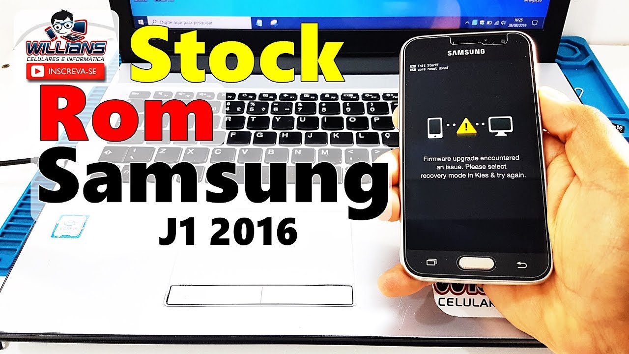 Stock Rom Samsung Galaxy J1 2016 SM-J120, J120H, J120M, J120f, J120A,  Atualizar, Recuperar