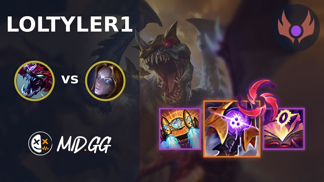 MID.GG: [ loltyler1 ] Cho'Gath MID vs Orianna | NA MASTER | LOL Season 2026