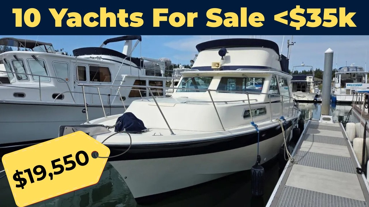 10 Stunning Used Yachts for Sale Under $35,000