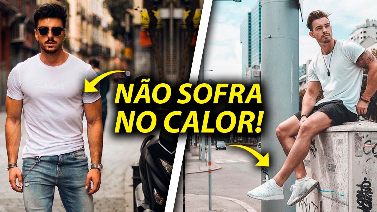 Como se VESTIR MELHOR no CALOR? 5 TRUQUES pra SOFRER MENOS na hora de se vestir