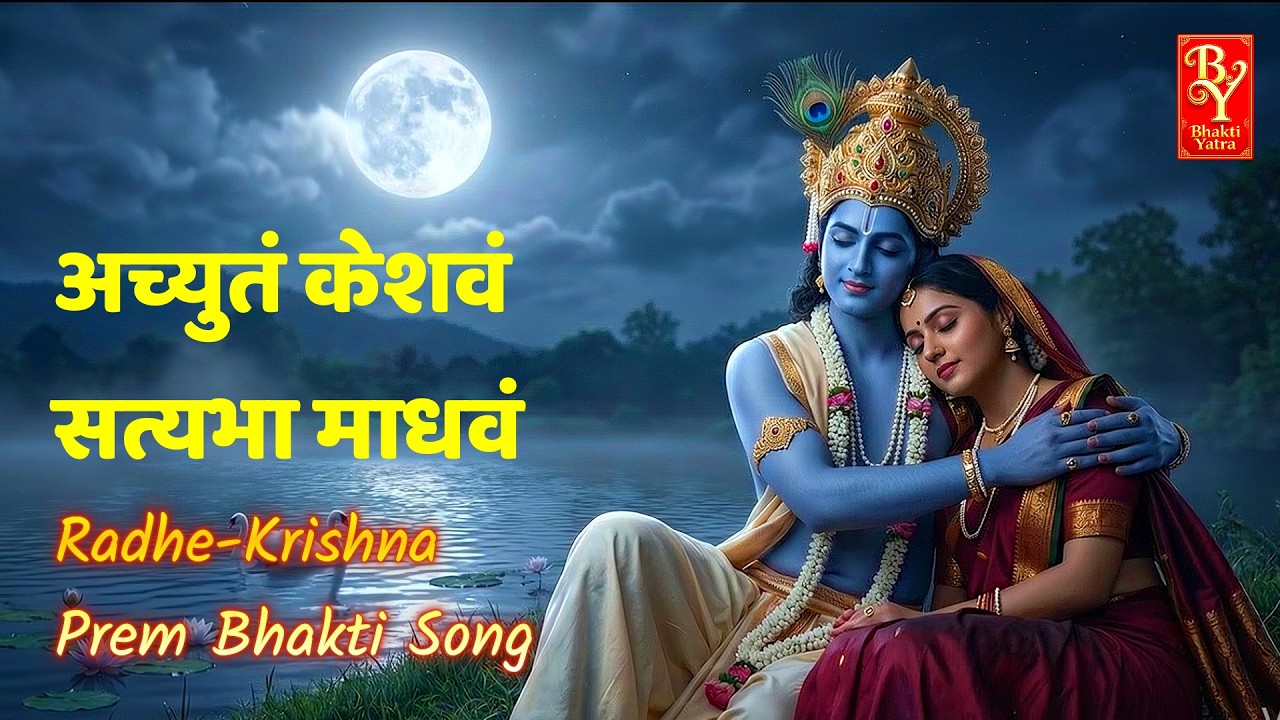 अच्युतं केशवं | Shri Krishna Radha Prem Bhajan | श्री राधे कृष्ण भक्ति गीत | Shri Krishna Bhajan