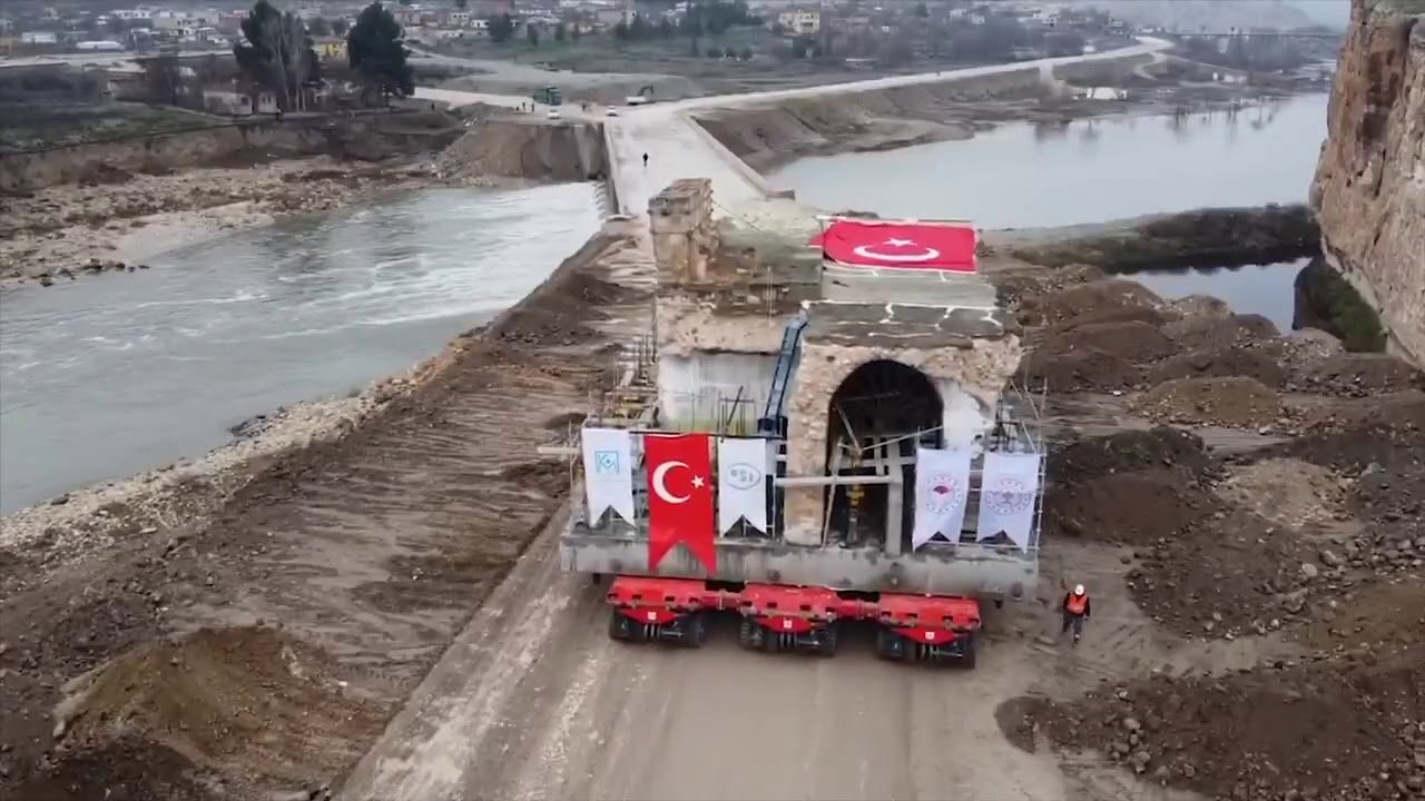 Er Rızık Caminin taşınma işlemi
