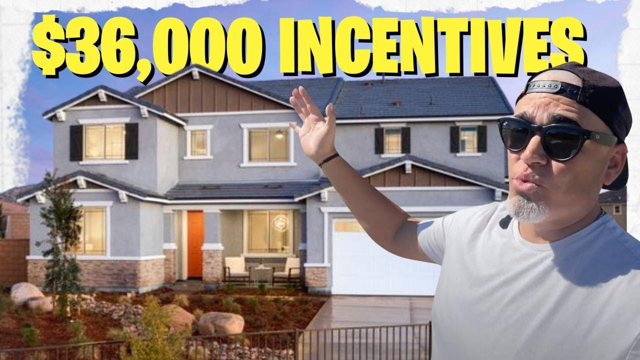 The Best Incentives on No HOA New Homes In Perris CA | Huge New Houses in Southern California