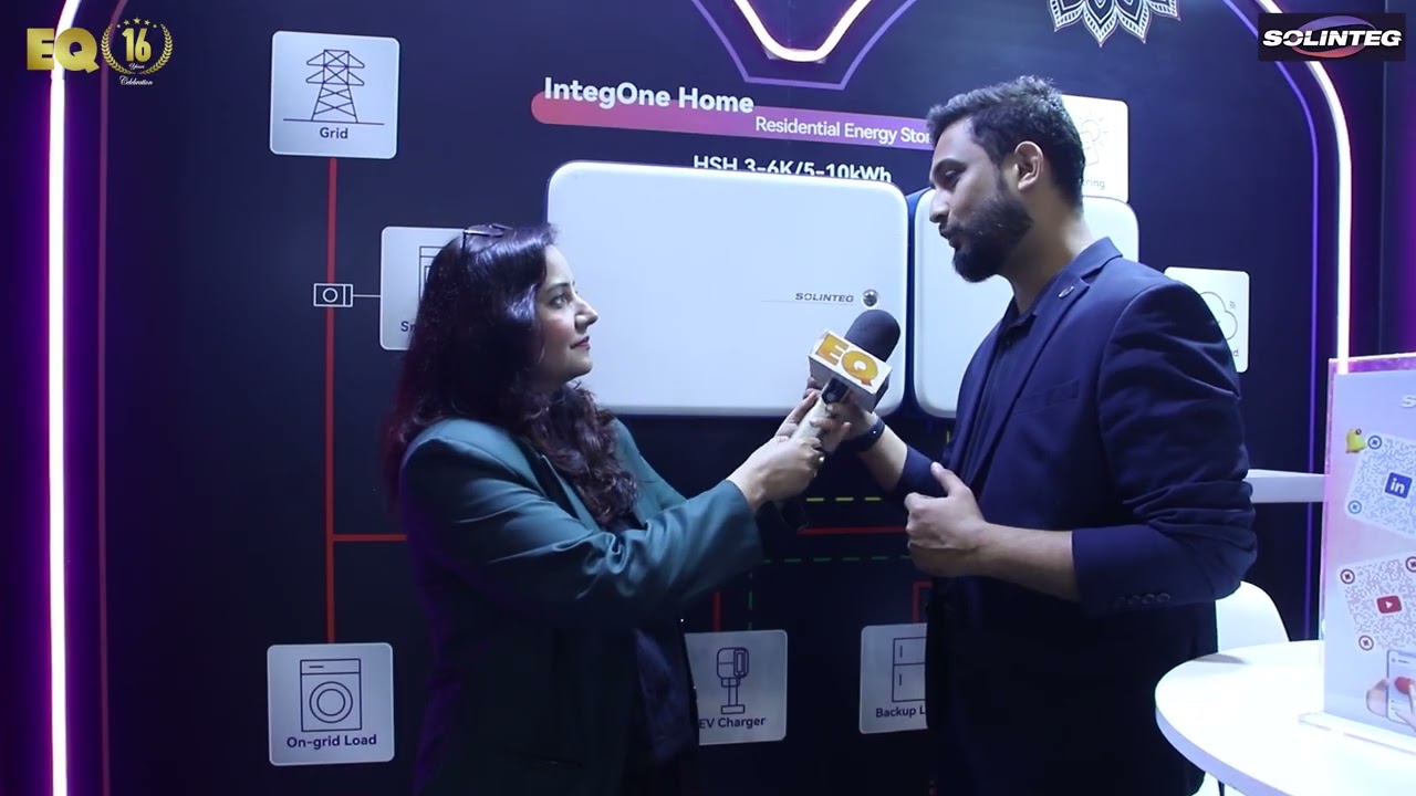 EQ Exclusive Interaction with Mr. Yasif Iqbal from Solinteg at REI 2025
