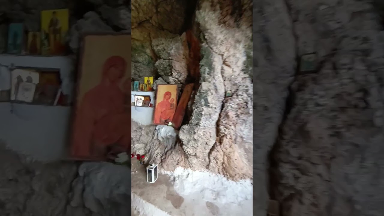 Agioi Saranta Cave Church in Famagusta Cyprus #cyprus #orthodox #shorts
