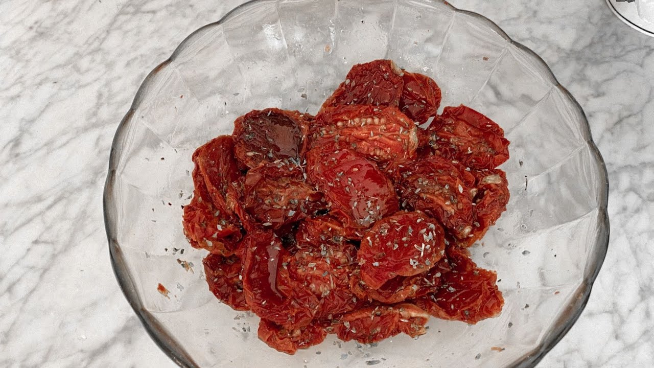 Cómo hidratar tomates secos