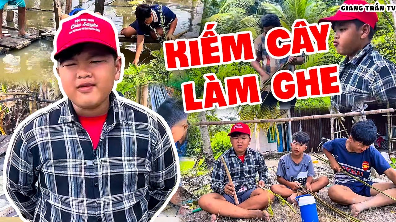 Theo Chân Ba Báo Đi Chặt Cây Điên Điển Và Thử Chế Độ Ghe Mới Xem Có Nhanh Không!| Ba Anh Em