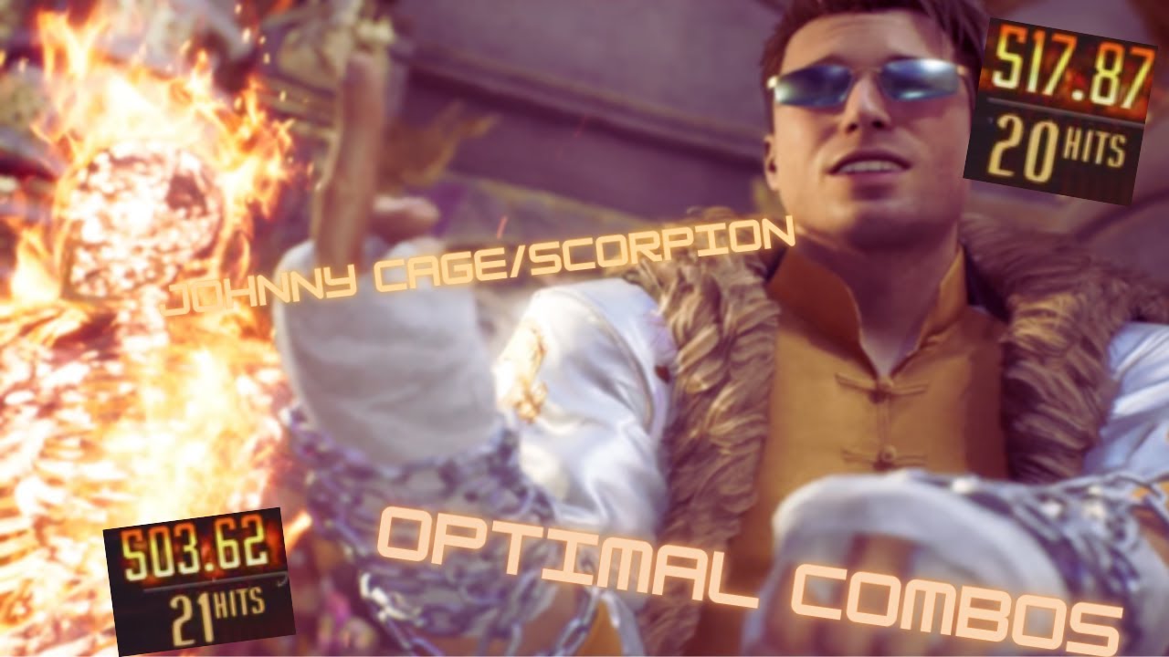 Johnny Cage/Scorpion Optimal Combos