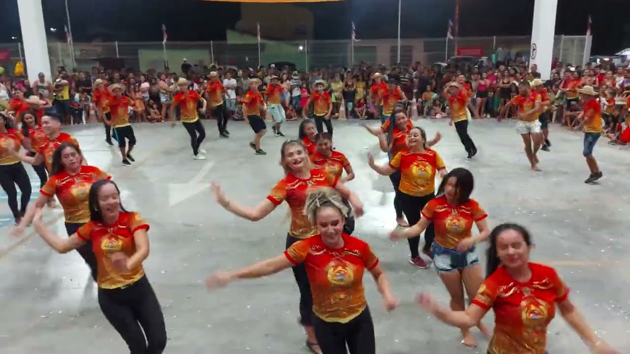 APRESENTAÇÃO DA JUNINA CABOCLOS DO CAETÉ 2022 No Mix Mateus em Bragança-Pará/ADAILSHOW - VÍDEOS 📹