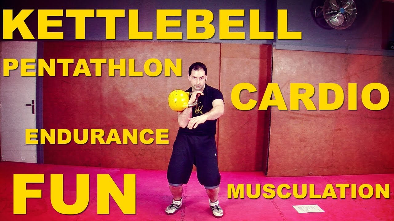 Kettlebell : Exercices de Musculation - Découvrez le Pentathlon