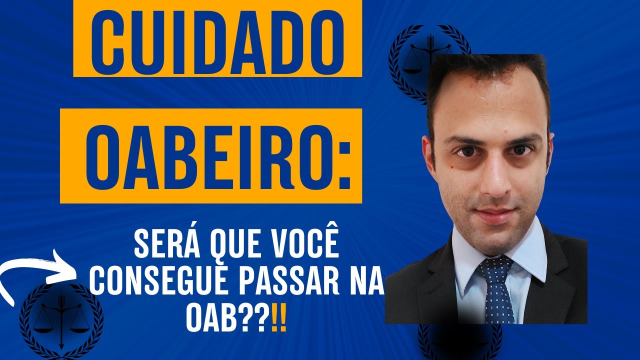 Café da Aprovação do Oabeiro-  Professor, não sei se eu tenho capacidade de passar !