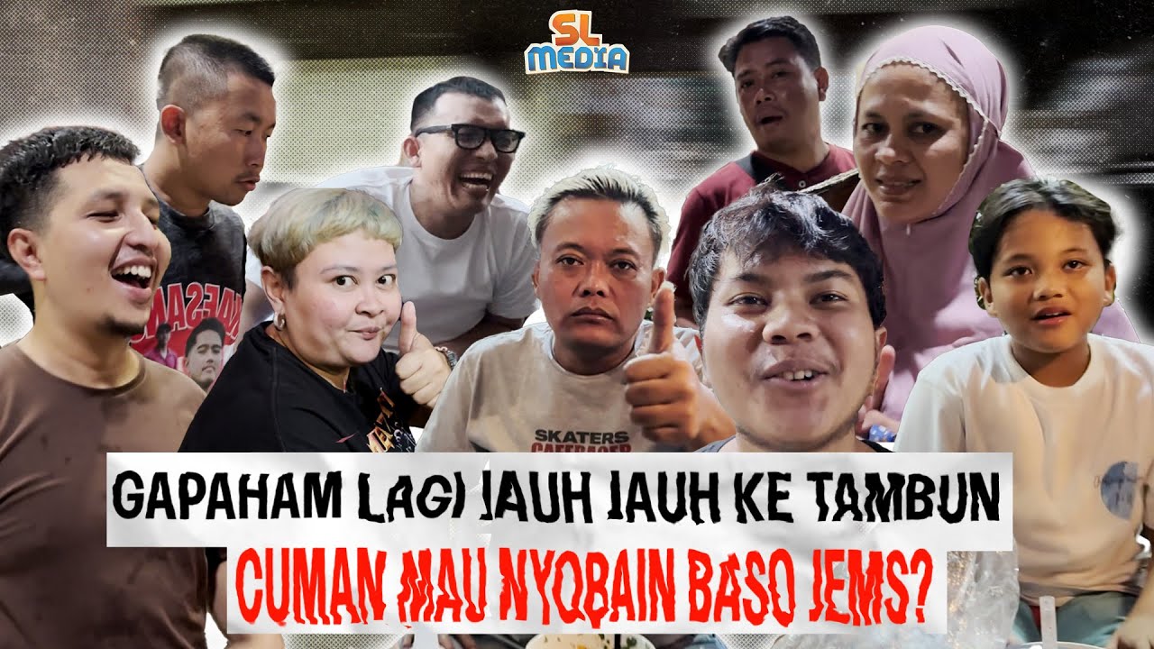 TERNYATA BAKSO SI JEMS VIRAL⁉️ORANG PADA DATANG KE TAMBUN