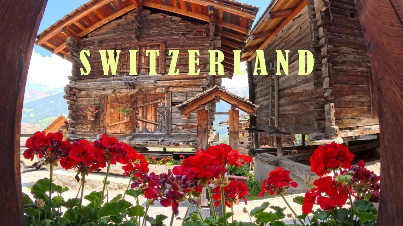 🄲 🄷 Switzerland4k The Most Authentic Swiss Village You've Never Seen - Grimentz #grimentz #travel