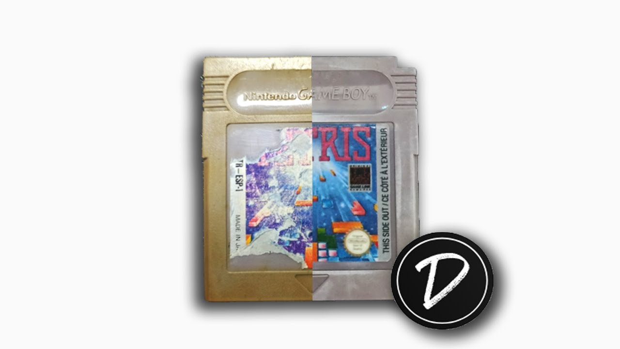 🔨🔧 Tutorial: Como restaurar un cartucho de Gameboy. Tetris restore! DIY