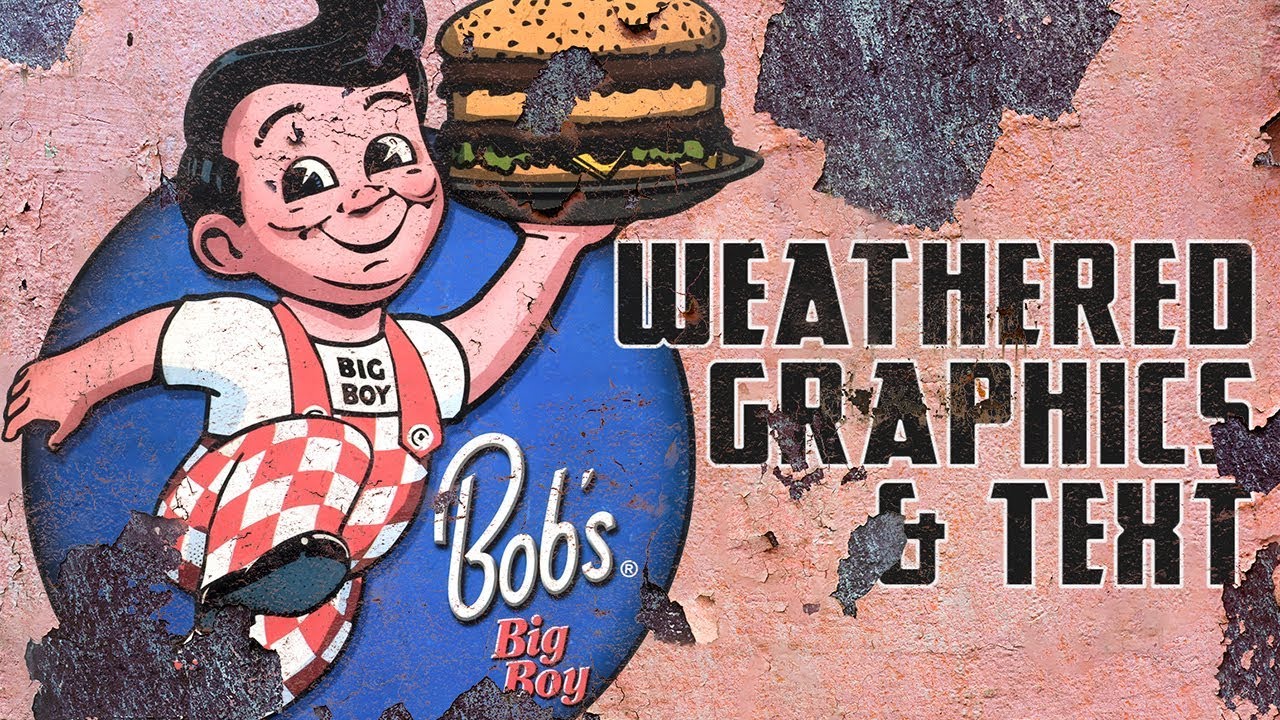 Photoshop: Best Way to Create Realistically, Weathered Graphics & Text