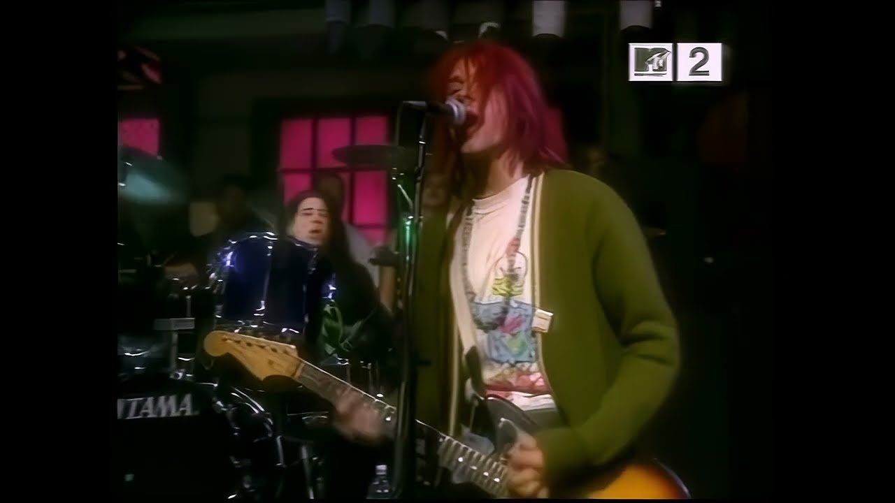 Nirvana - MTV Studios, New York, 1992 (4K 60 FPS)