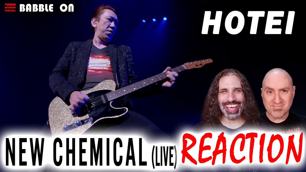 Indie Filmmakers React to HOTEI - NEW CHEMICAL (Live) MVR #guitarlengend #livemusicreaction 🔥🔥🔥🔥🔥