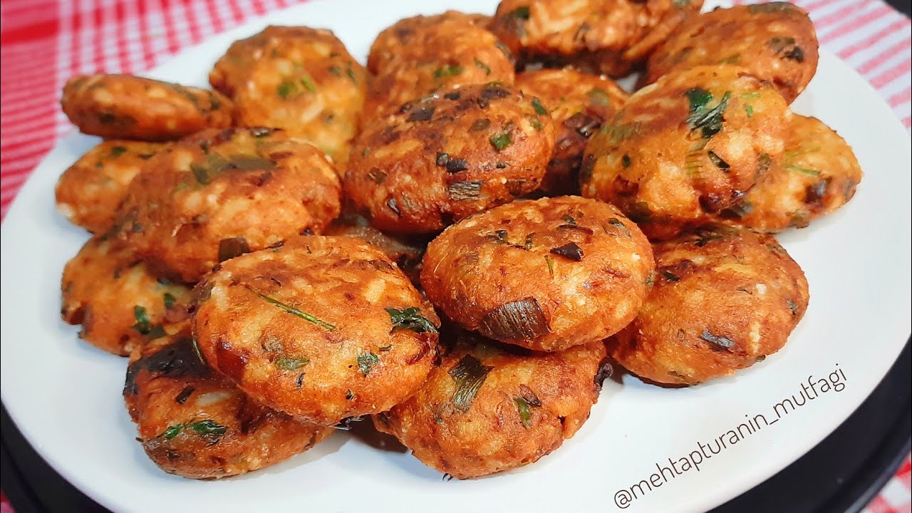 LAPA YADA ARTMIŞ PİLAVI ETSİZ KÖFTEYE DÖNÜŞTÜRÜYORUZ /😋👍BU KÖFTE TARİFİNİ  MUTLAKA DENEYİN