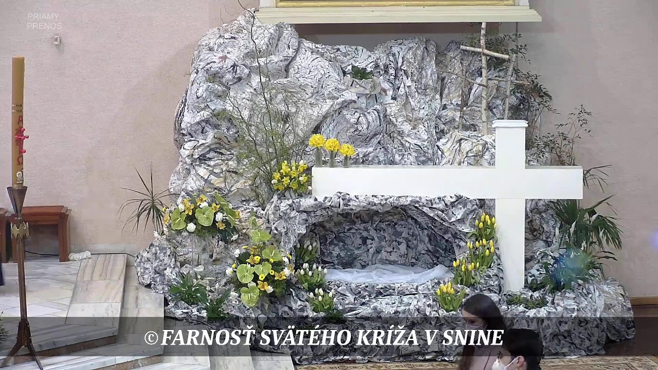 Veľkonočná vigília vo Svätej noci z farnosti Svätého Kríža v Snine - 16.04.2022 o 19:30