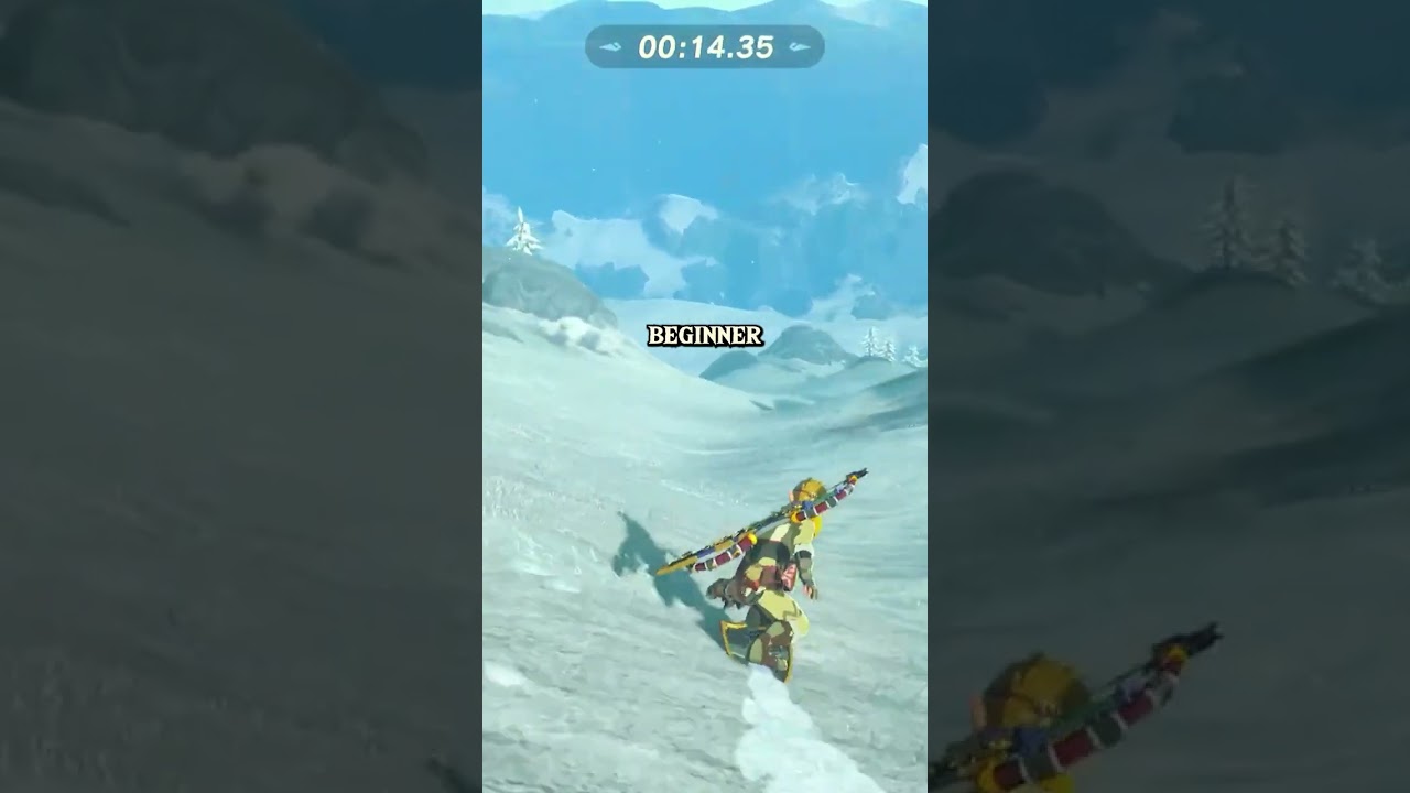 Мини-игра Shield Surfing в BOTW