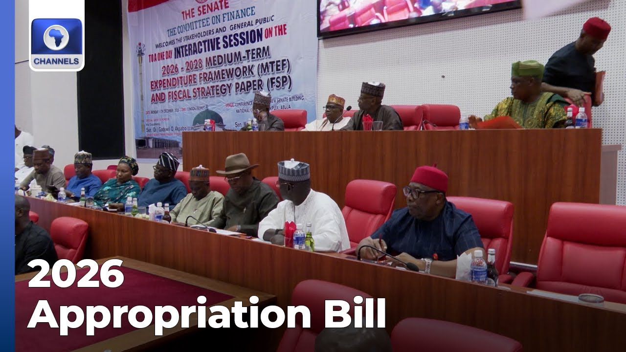 2026 Appropriation Bill: FG Admits Revenue Shortfalls In Budget