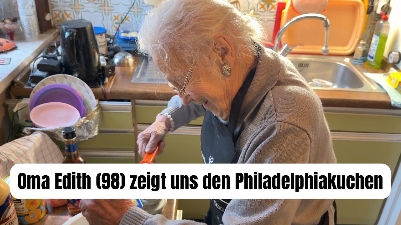 Oma Edith macht den BESTEN Philadelphiakuchen!