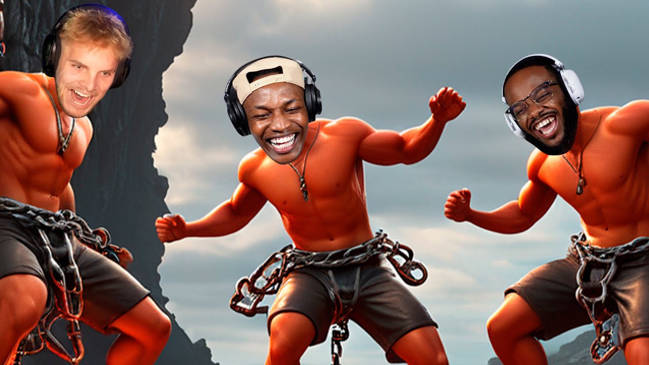 WE ARE NEVER GOING TO WIN THIS GAME  ! | CHAINED TOGETHER PART 2 W/ @DarrylMayes @gavinblake23