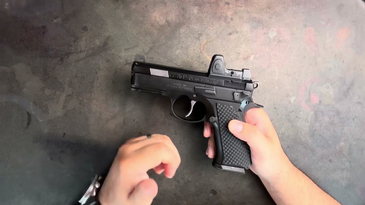 Upgrading a CZ 75 P-01 to the max. Hitting Way Above its Weight Class.