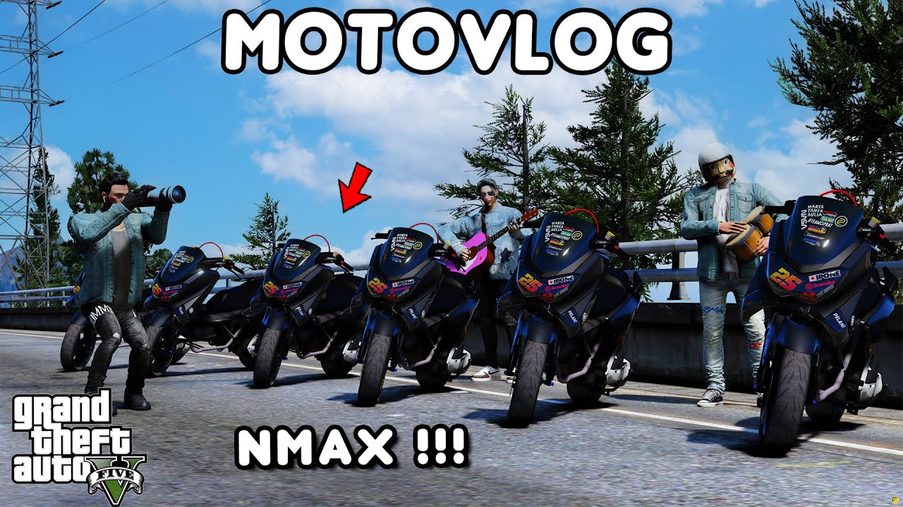 MOTOVLOG DI GTA 5 - GTA 5 ROLEPLAY