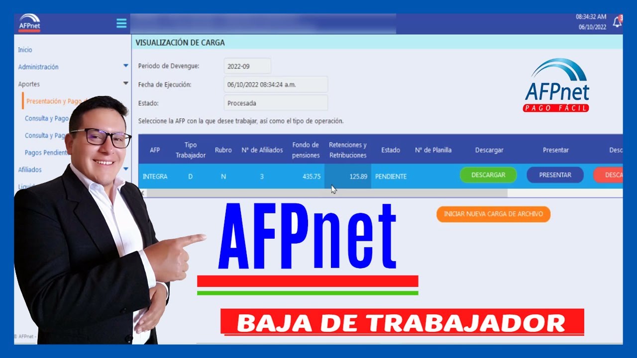 ✅ Como dar de baja a un TRABAJADOR en la AFP NET | Actualizado 2023 | Tutorial paso a paso
