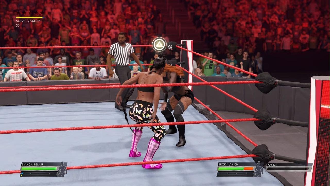 WWE 2K22 Raw |Bianca Belair Vs Becky Lynch (w\)Asuka