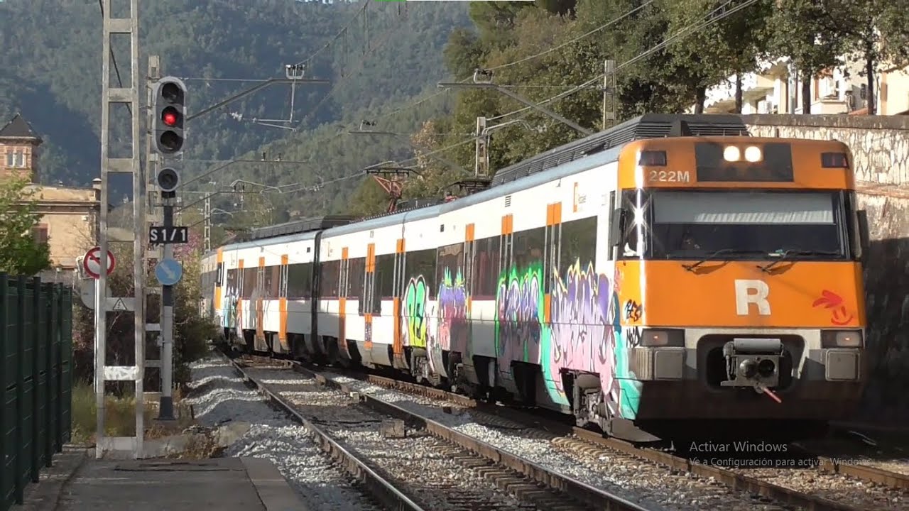 Trenes Renfe cercanías/rodalies por La Garriga (s447 y 465) vol 4