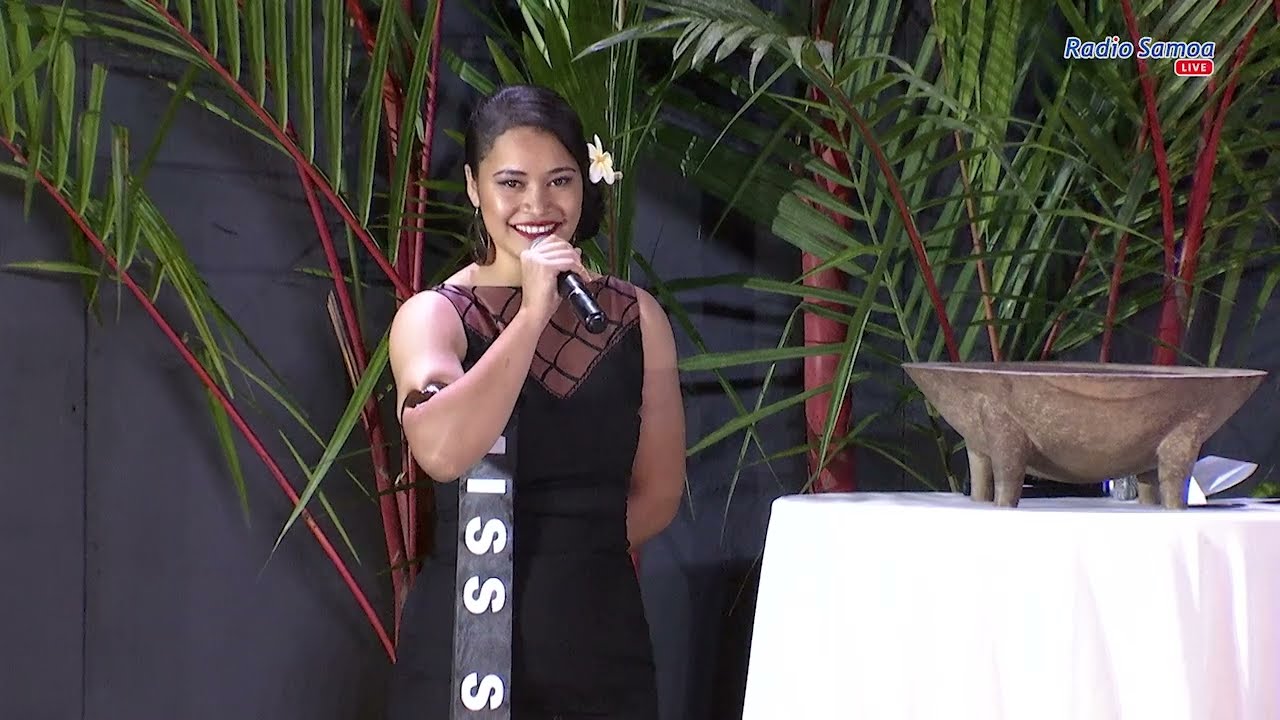 Interview Category - Miss Samoa Pageant 2022