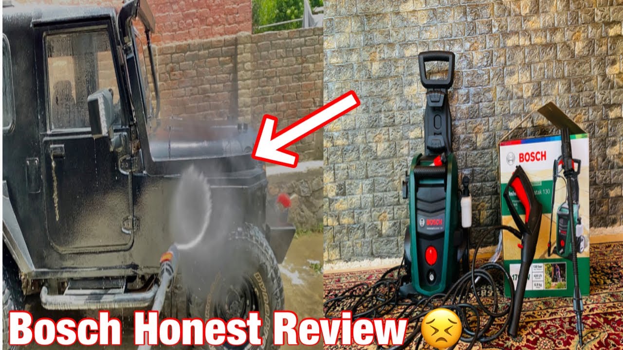 Honest review of Bosch 130 Car washing machine and performance.