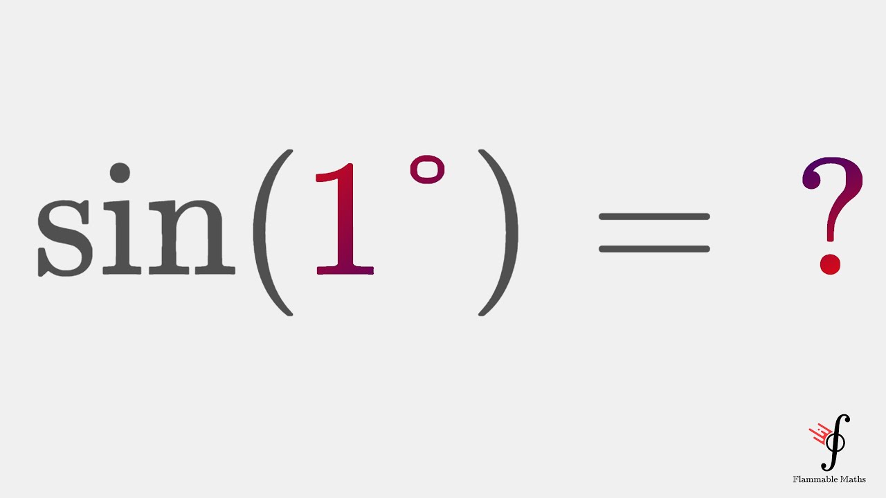 sin(1°)