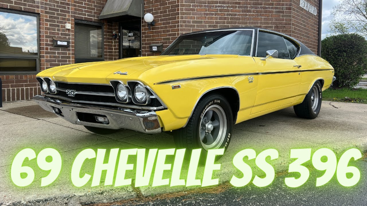 1969 Chevrolet Chevelle SS 396 - #s Match 350hp 4spd - SOLD