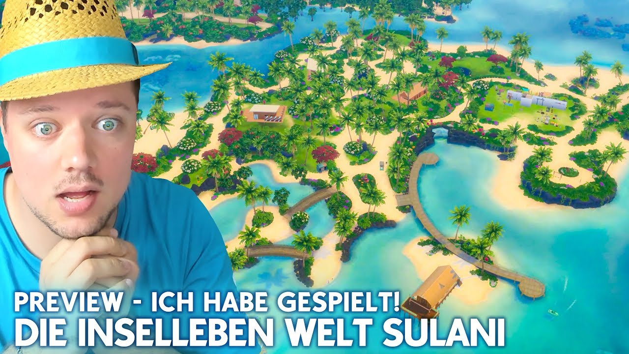 Die Sims 4 INSELLEBEN Preview: Die Welt Sulani mit allen Gebieten