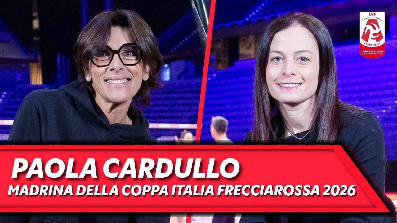 Paola Cardullo - La Campionessa del Mondo 2002 Madrina della Coppa Italia Frecciarossa 2026