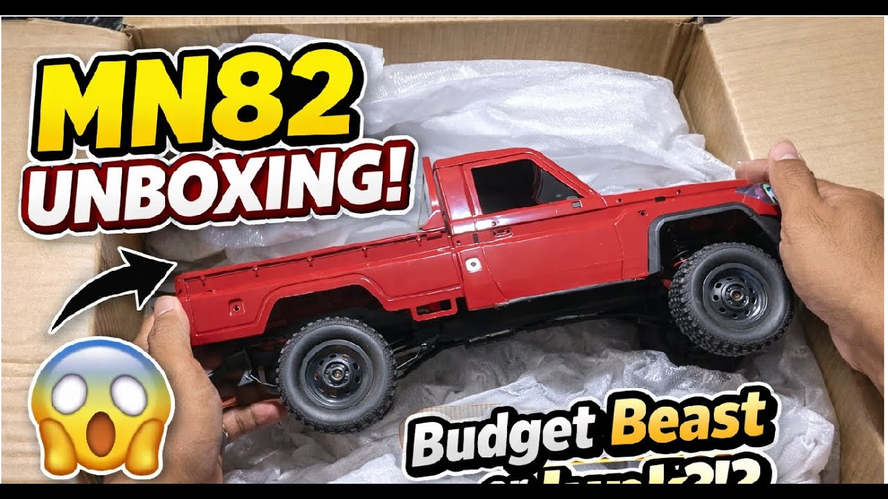 MN82 RC Crawler First Look – INSANE for Budget!