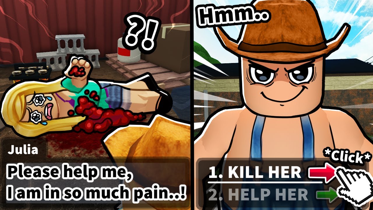 Roblox game with some heavy decisions...