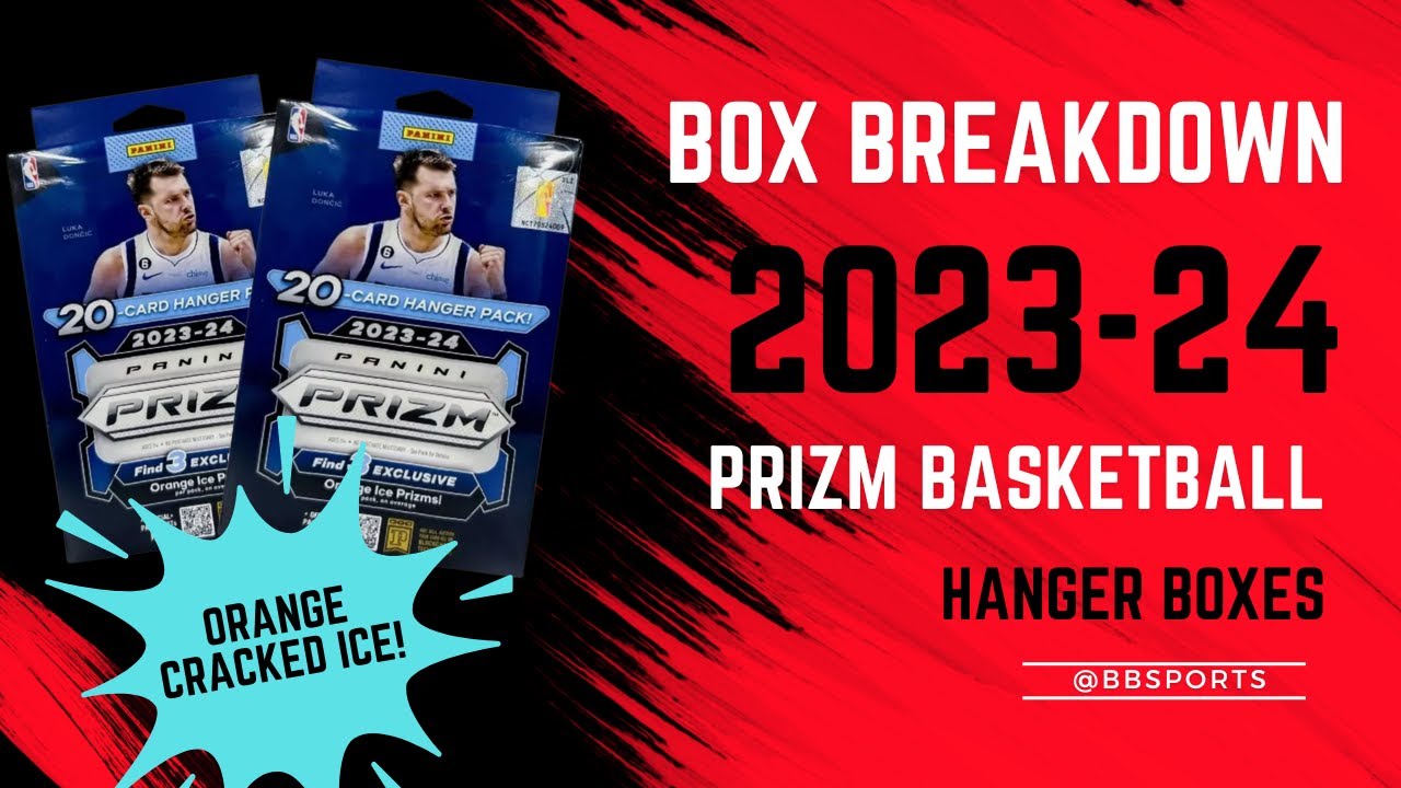Hangers are Bangers?  Ripping the New 2023 24 Prizm Basketball Hanger Boxes From Wal Mart