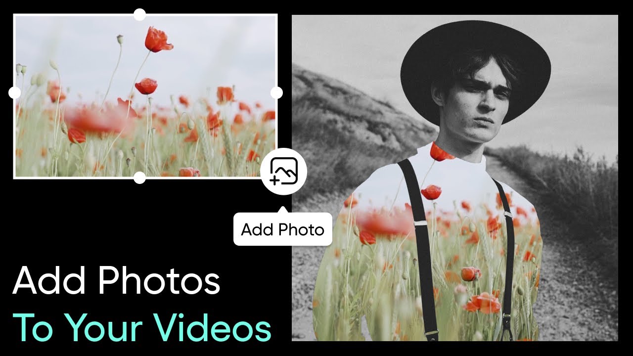 How to Add Photos To Your Videos On Your Phone | Picsart Tutorial