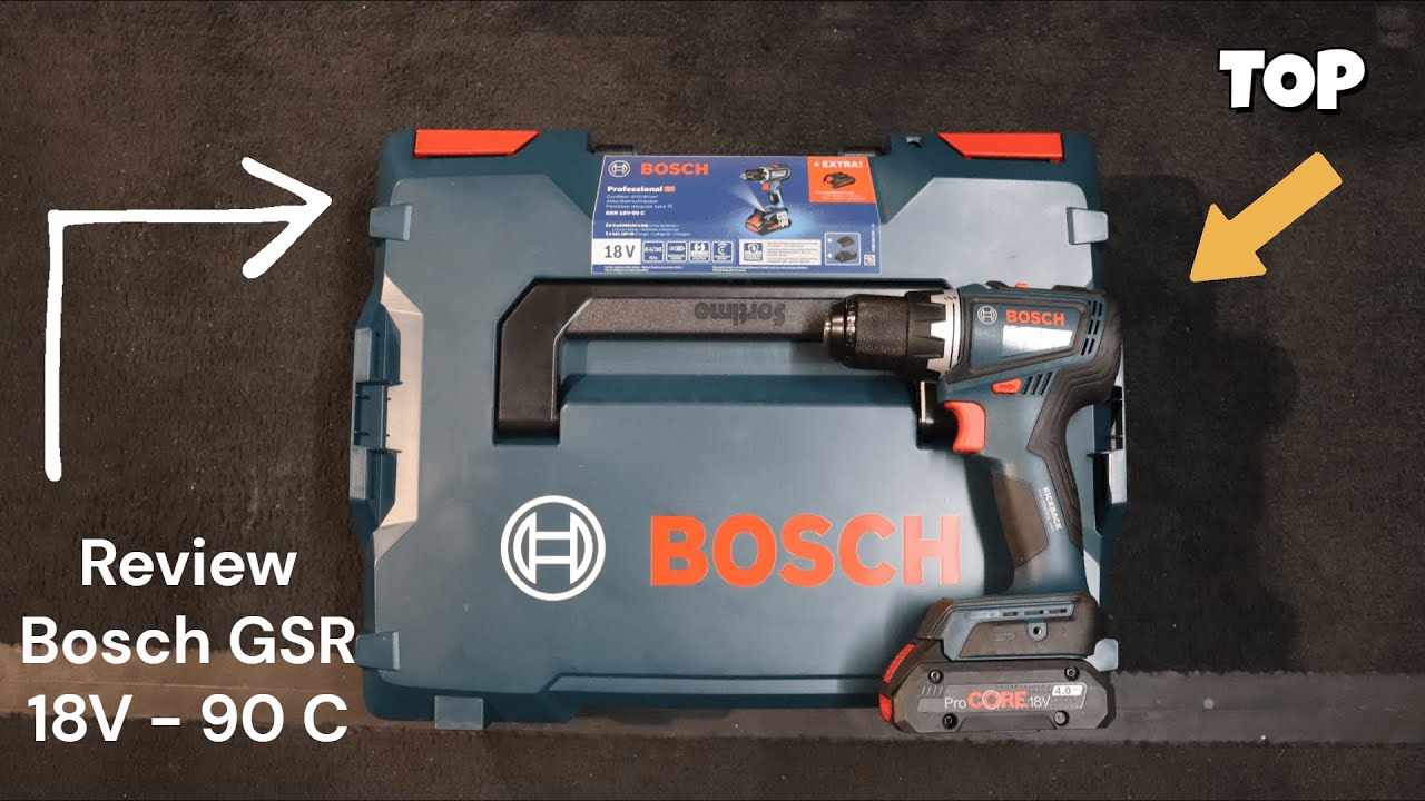 Bosch Professional Akku-Bohrschrauber GSR 18V-90 C Review