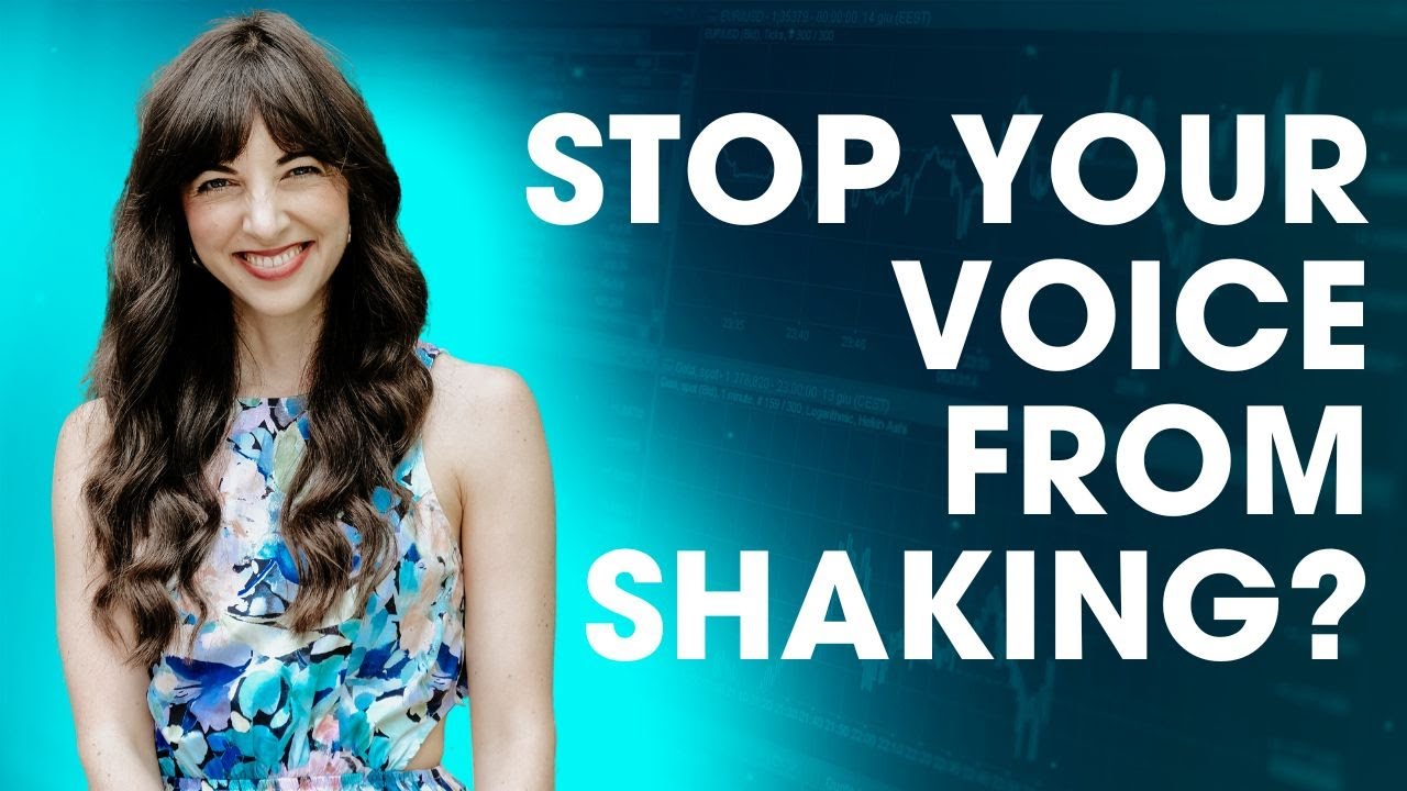 How to stop your voice from shaking with Public Speaking?  Tip #1