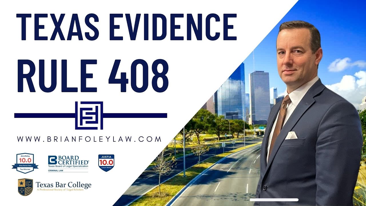 Texas Rule of Evidence 408