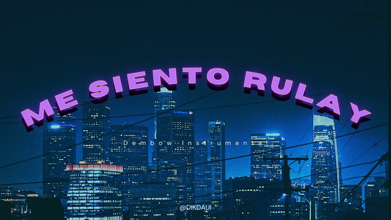 Angel Dior Type Beat x Dembow Instrumental -  ("ME SIENTO RULAY")  | Dembow Freestyle 2023