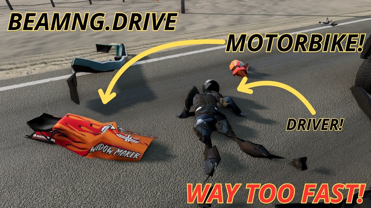 BeamNG.drive - This MotorCycle Is CRAZY!