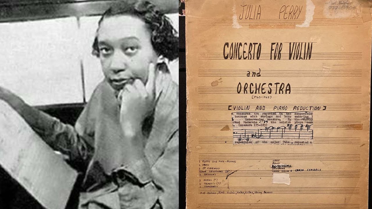Pitt Symphony Orchestra -- Julia Perry: Concerto for Violin and Orchestra