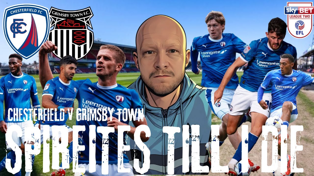 UNREAL AWAY ATMOSPHERE Chesterfield FC Edge 10-Man Grimsby 1-0 in PURE CHAOS