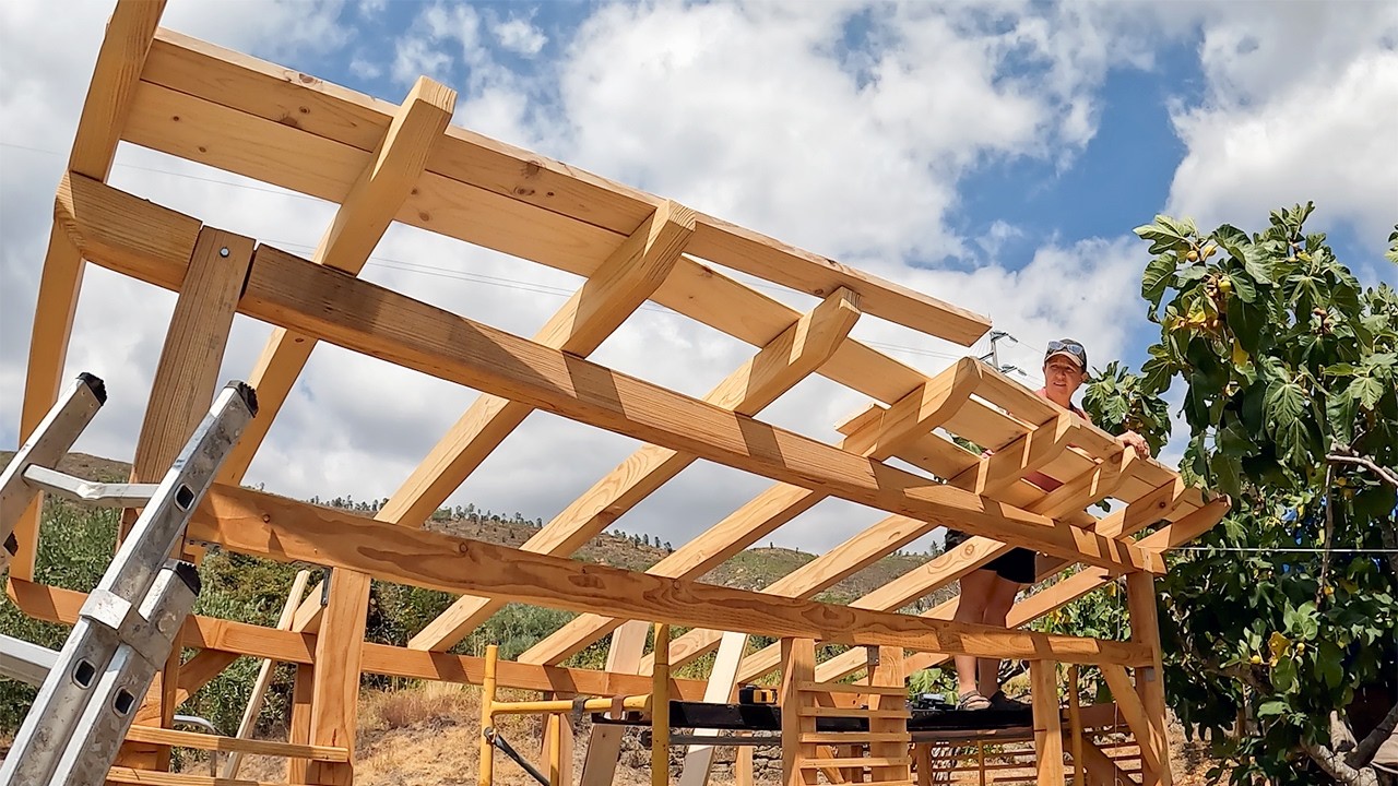 The Roof is FINALLY Going On... Confidence Low, Ability Questionable